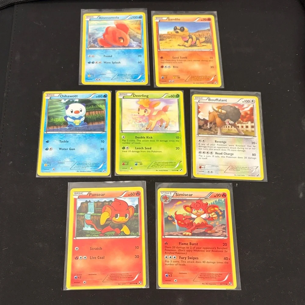 Pokemon Black and White Common Lot 3